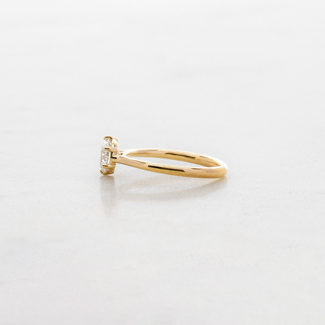 Rose 6 Prong Round Solitaire