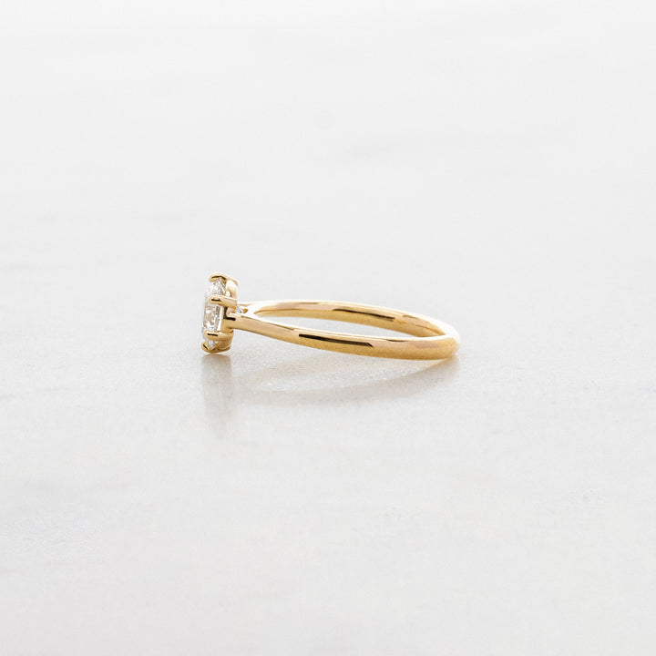 Rose 6 Prong Round Solitaire