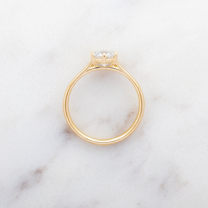 Rose 6 Prong Round Solitaire
