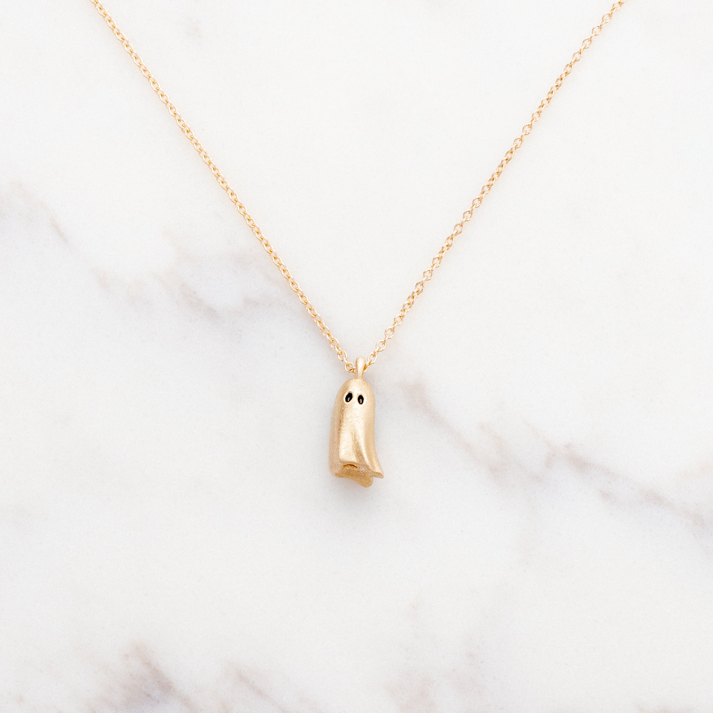 Little Boo Ghost Necklace – Jenni Stuart Fine Jewelry