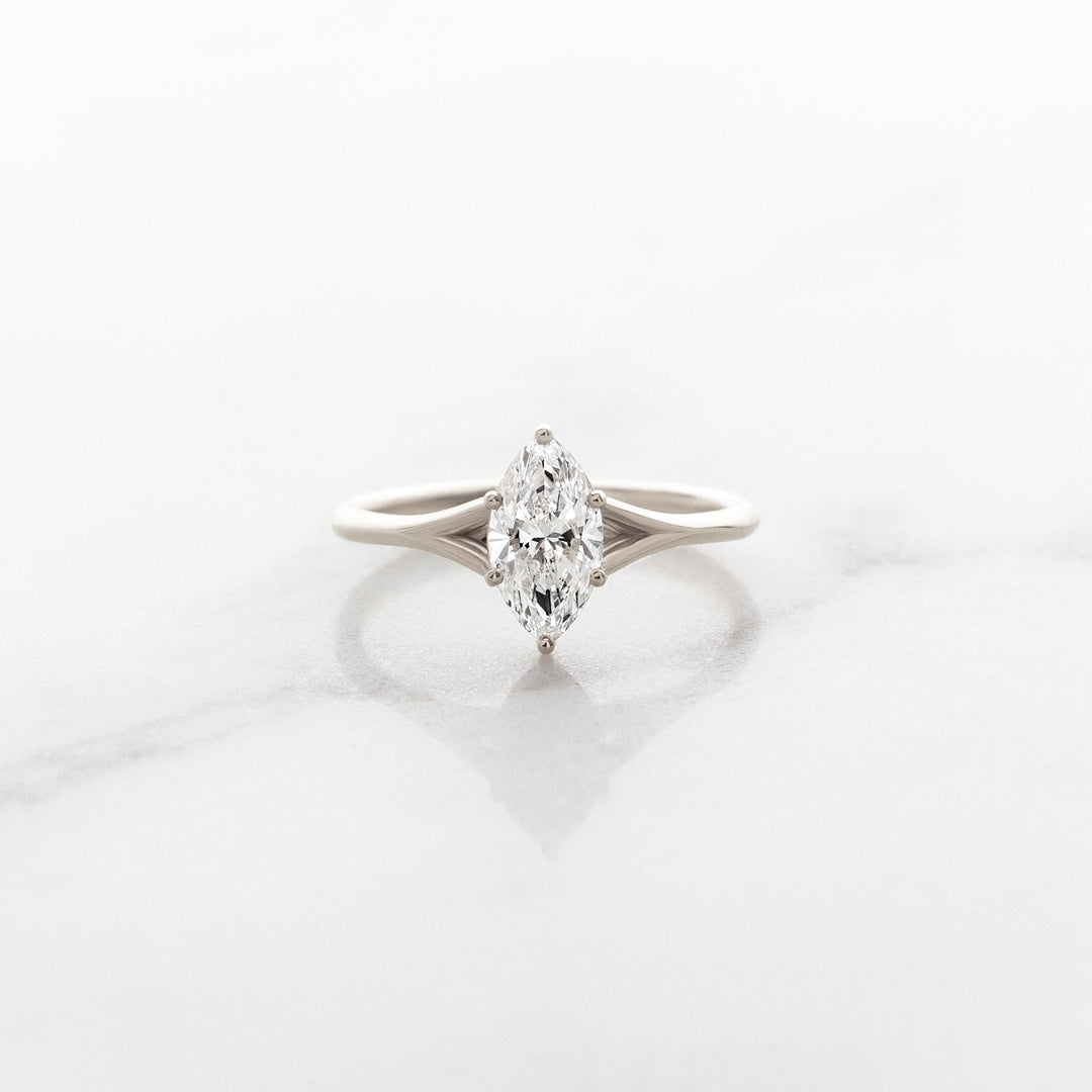 Orchid Marquise Solitaire