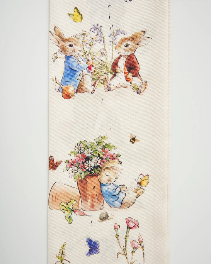 Fable England X Peter Rabbit Cream Twilly