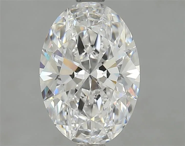 2.01ct Oval Lab Grown Diamond (Colour D, Clarity VVS1, Cut EX, IGI Certified)