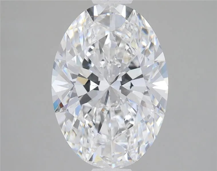 2.88ct Oval Lab Grown Diamond (Colour E, Clarity VVS2, IGI Certified)