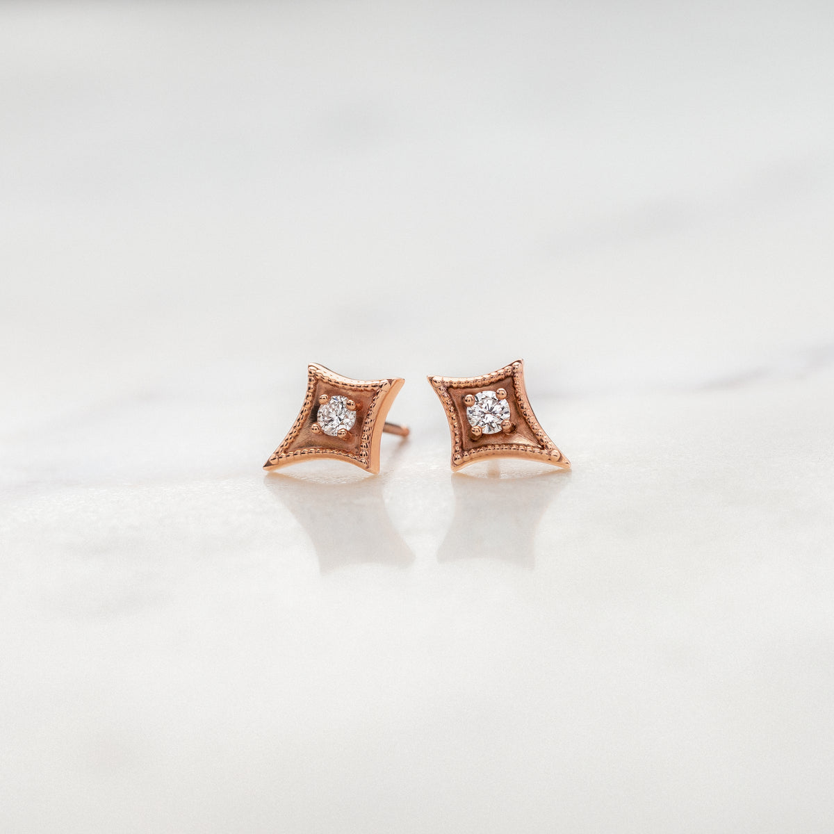 North Star Diamond Studs