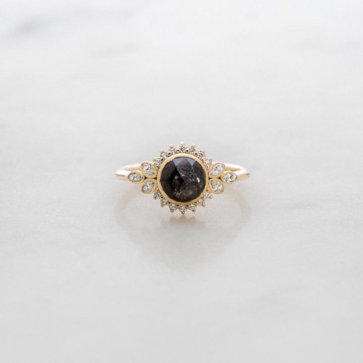 Galaxy Diamond Sunflower Ring