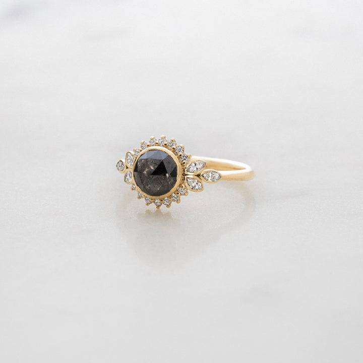 Galaxy Diamond Sunflower Ring