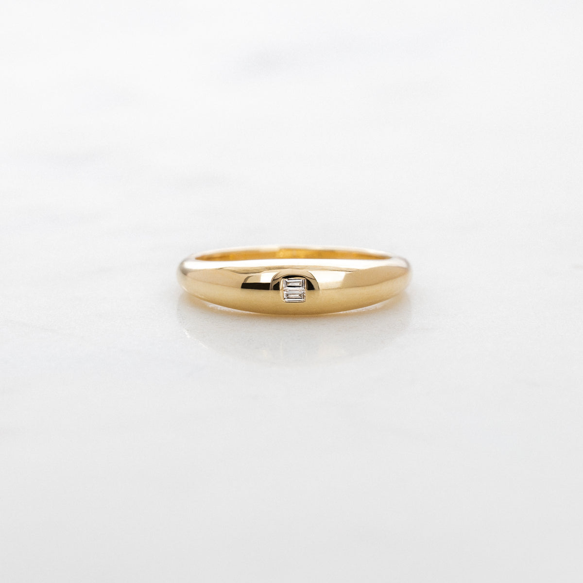 Dandelion Baguette Ring