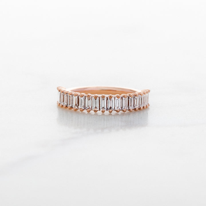 Bamboo Half Set Diamond Band