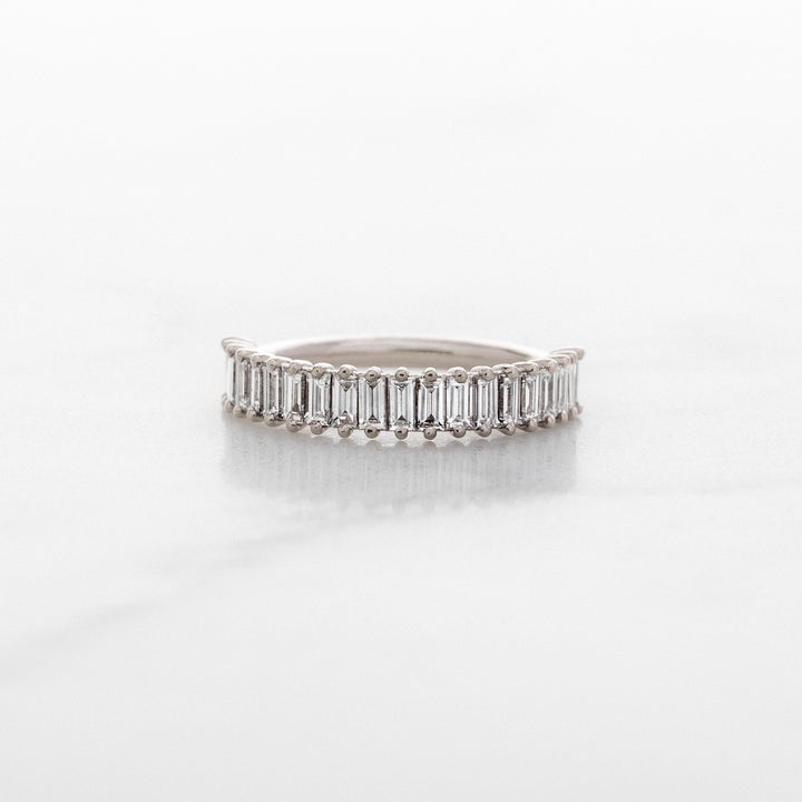 Bamboo Half Set Diamond Band