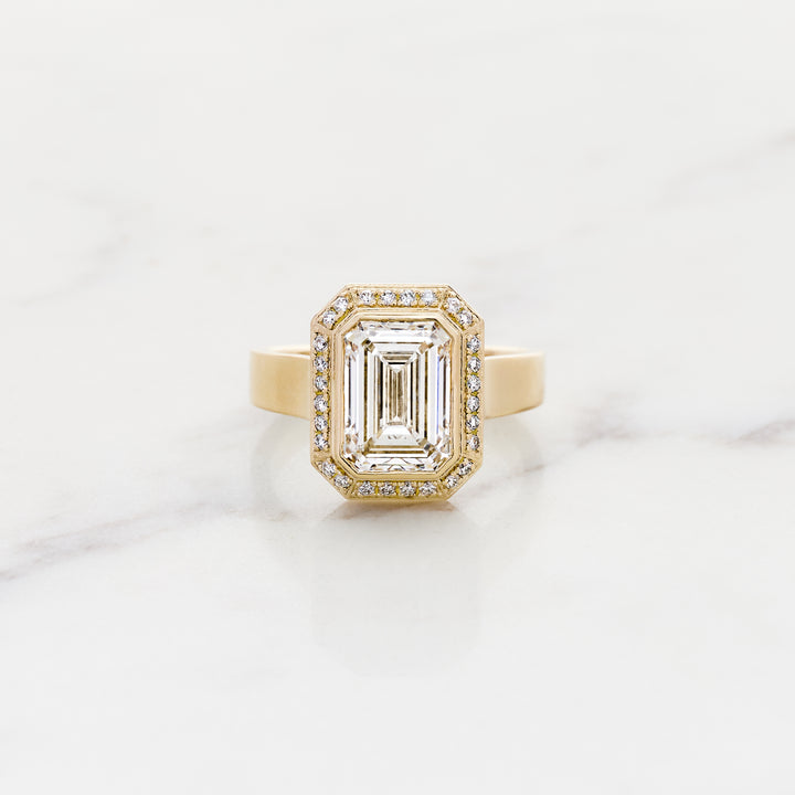Signet Style Men's Engagement Ring