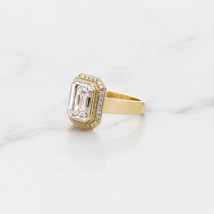 Signet Style Men's Engagement Ring