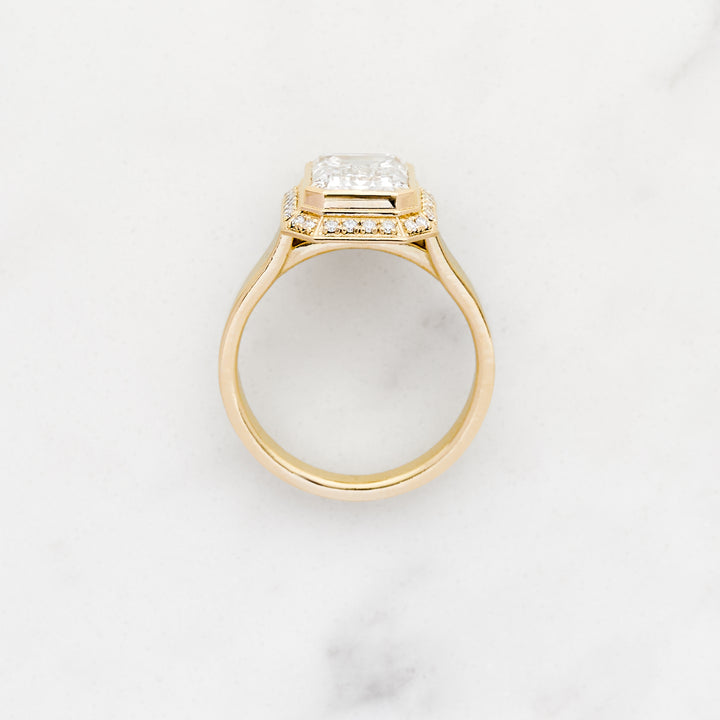Signet Style Men's Engagement Ring