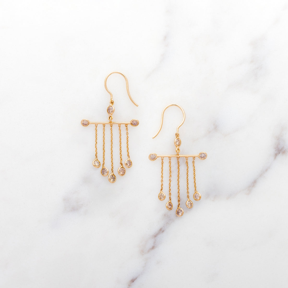 Grande Diamond Mobile Earrings