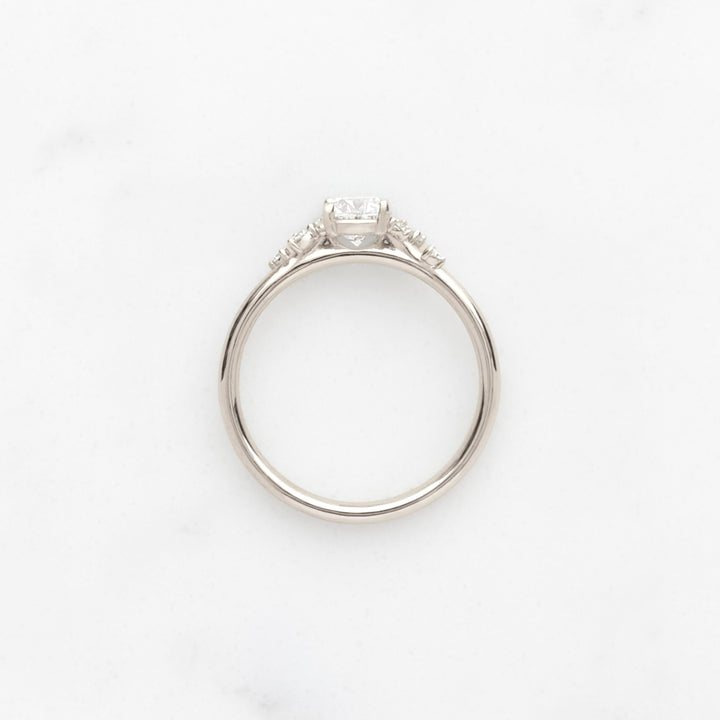 Petite Lupine Round Solitaire