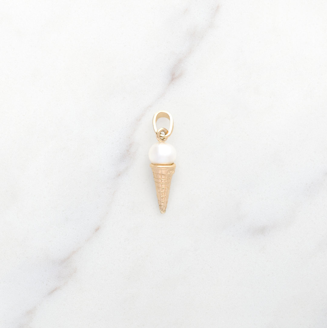 Ice Cream Cone Charm