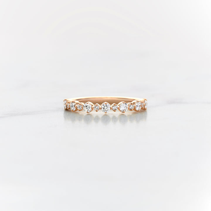 Violet Diamond Half Set Band