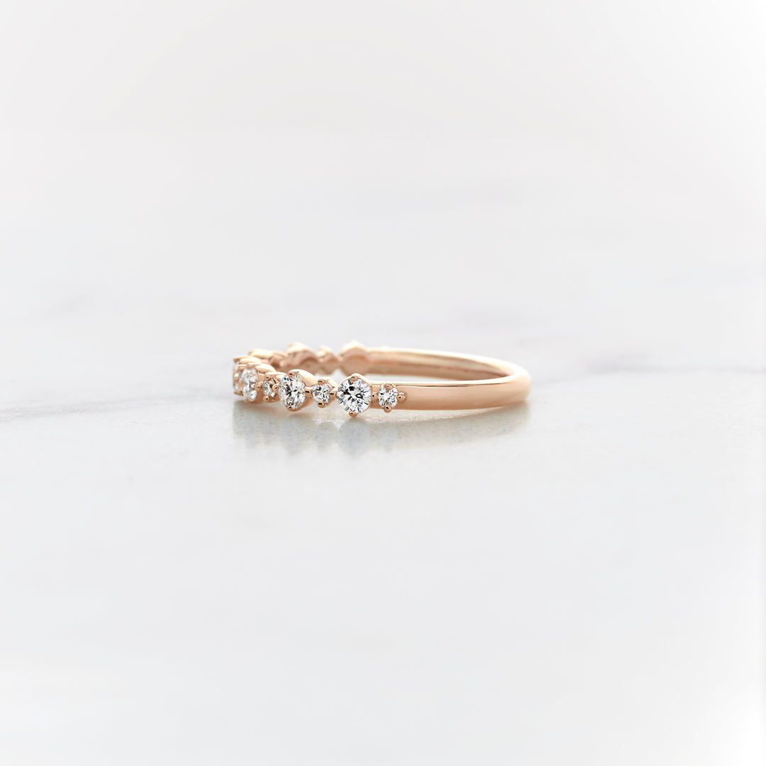 Violet Diamond Half Set Band