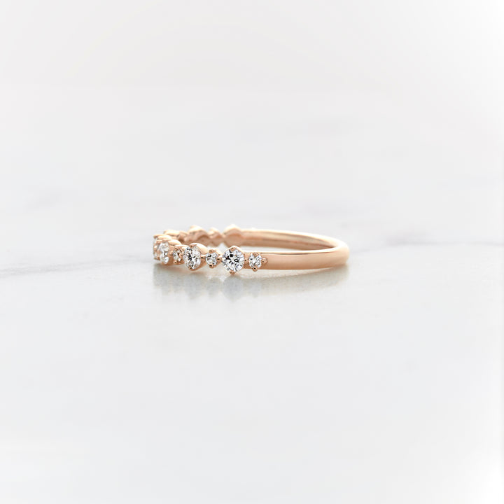 Violet Diamond Half Set Band