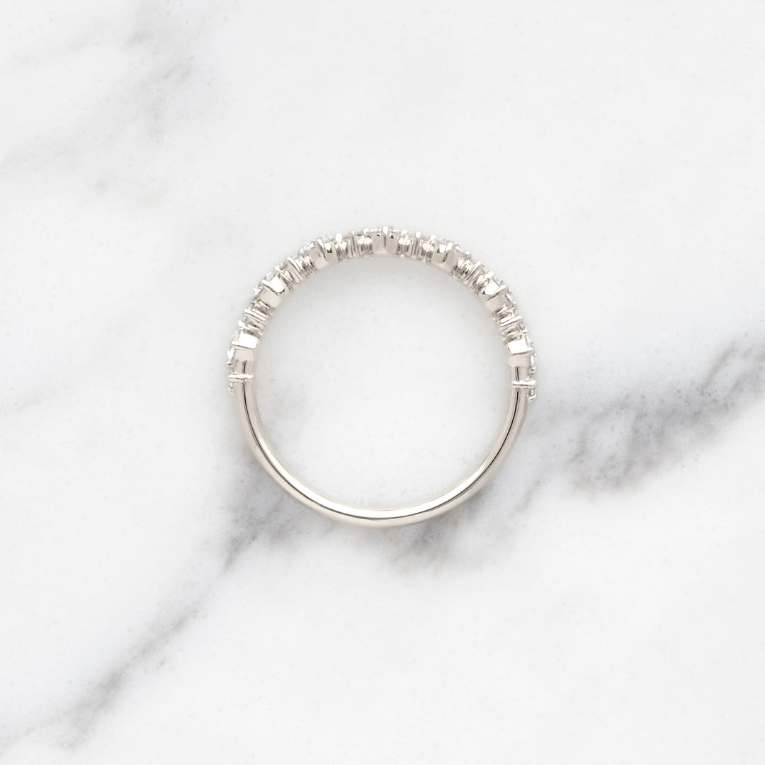 Violet Diamond Half Set Band