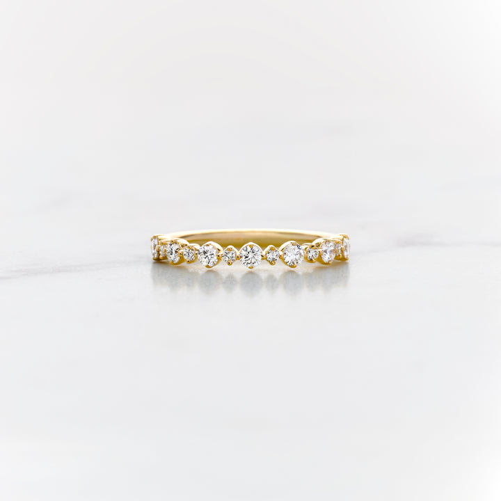 Violet Diamond Half Set Band