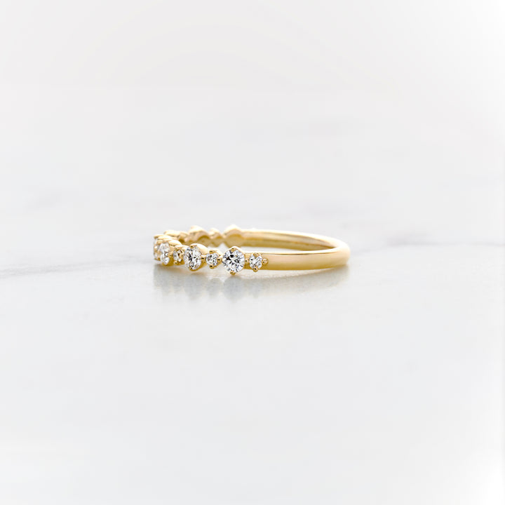 Violet Diamond Half Set Band