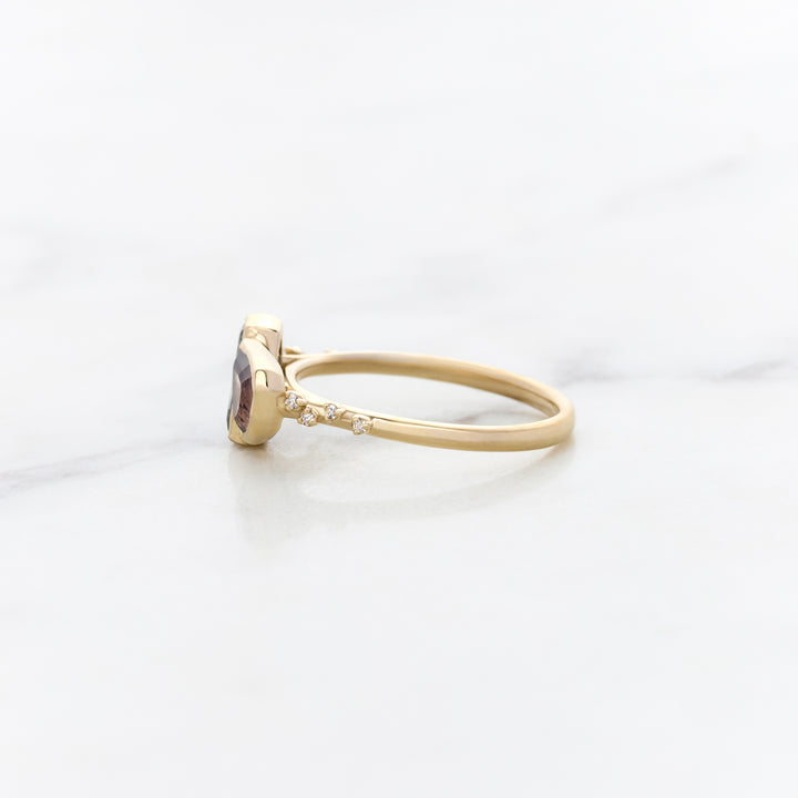 Two Sapphire Toi & Moi Ring