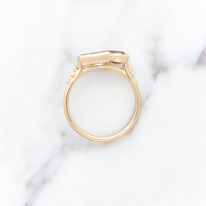 Two Sapphire Toi & Moi Ring