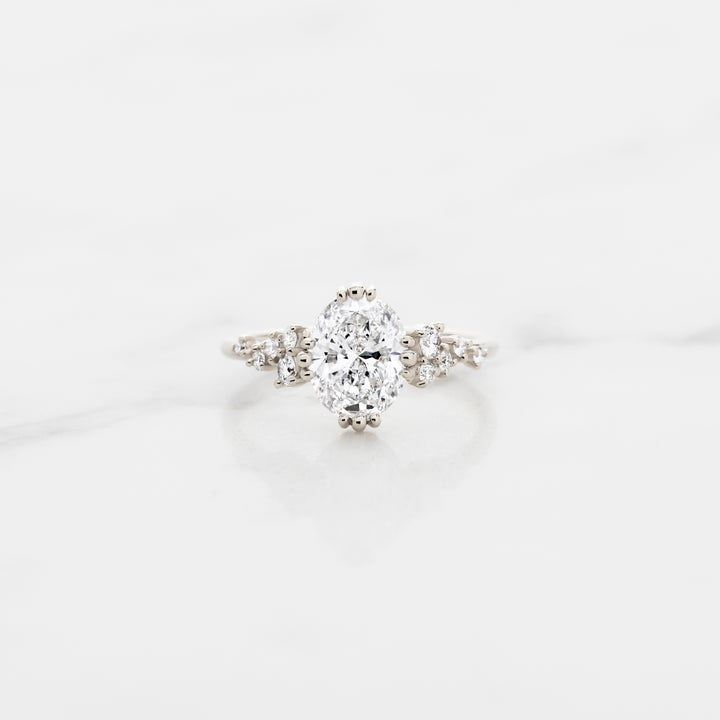 Lupine Oval Solitaire