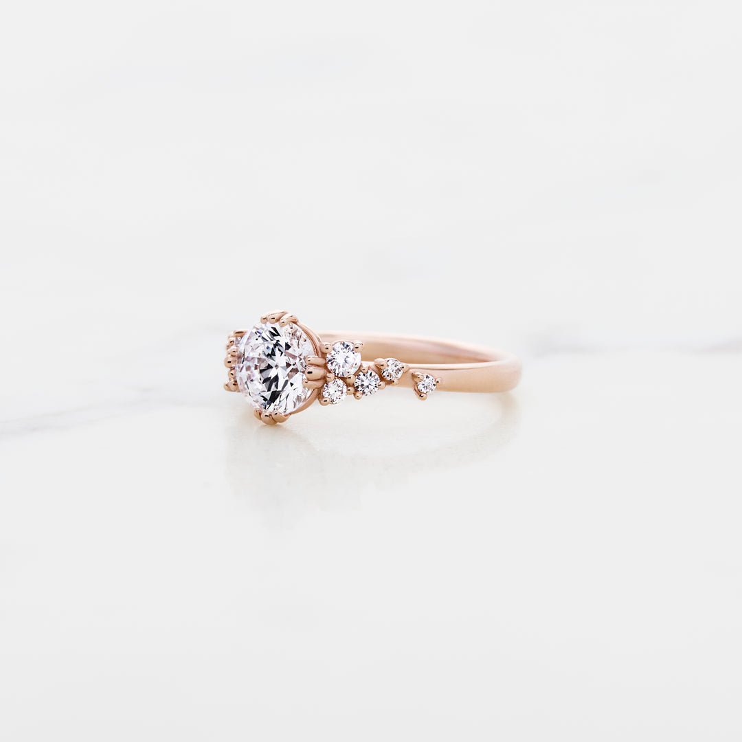 Lupine Round Solitaire