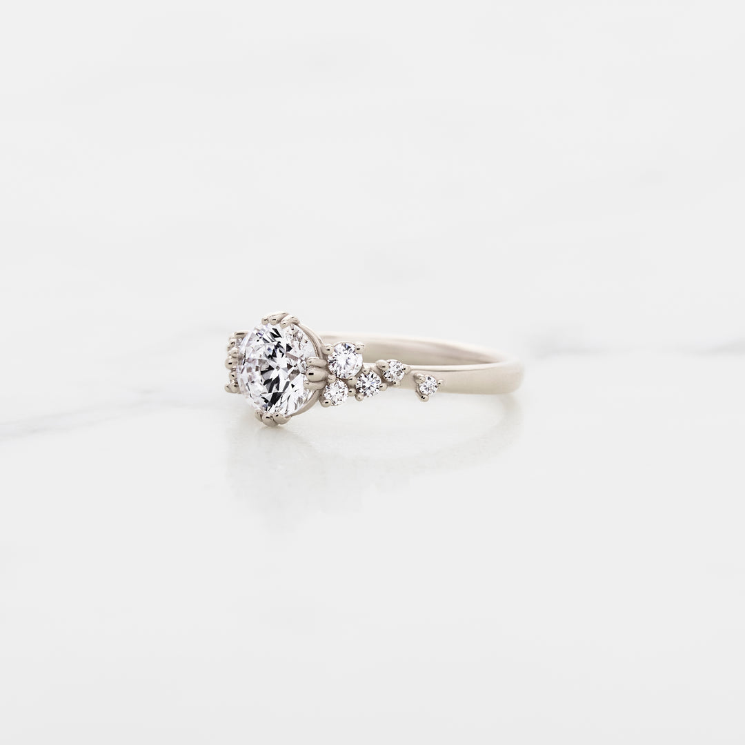 Lupine Round Solitaire