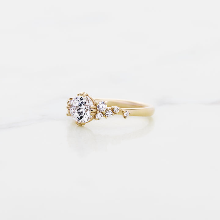 Lupine Round Solitaire
