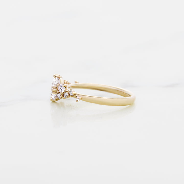 Lupine Round Solitaire