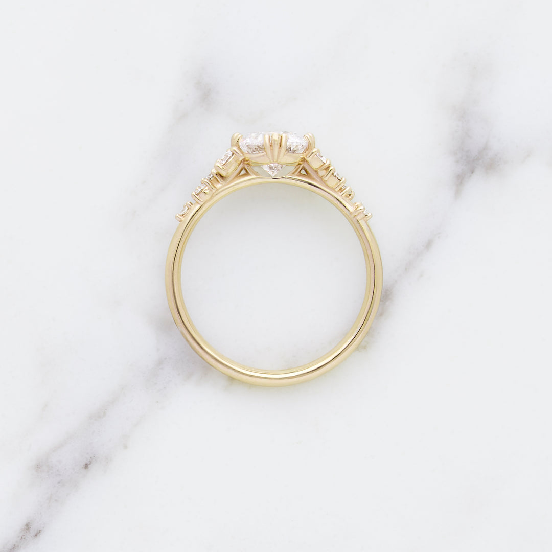 Lupine Round Solitaire
