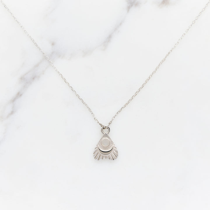 Gold Moon Planchette Necklace