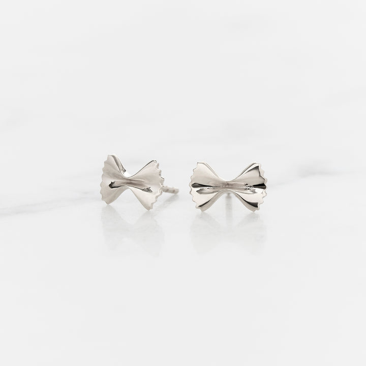 Bowtie Pasta Earrings