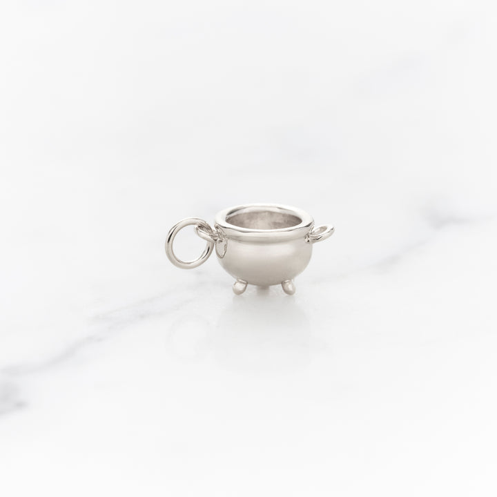Gold Salem Cauldron Necklace or Charm