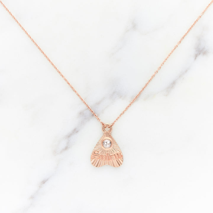 Gold Salem Diamond Planchette Necklace