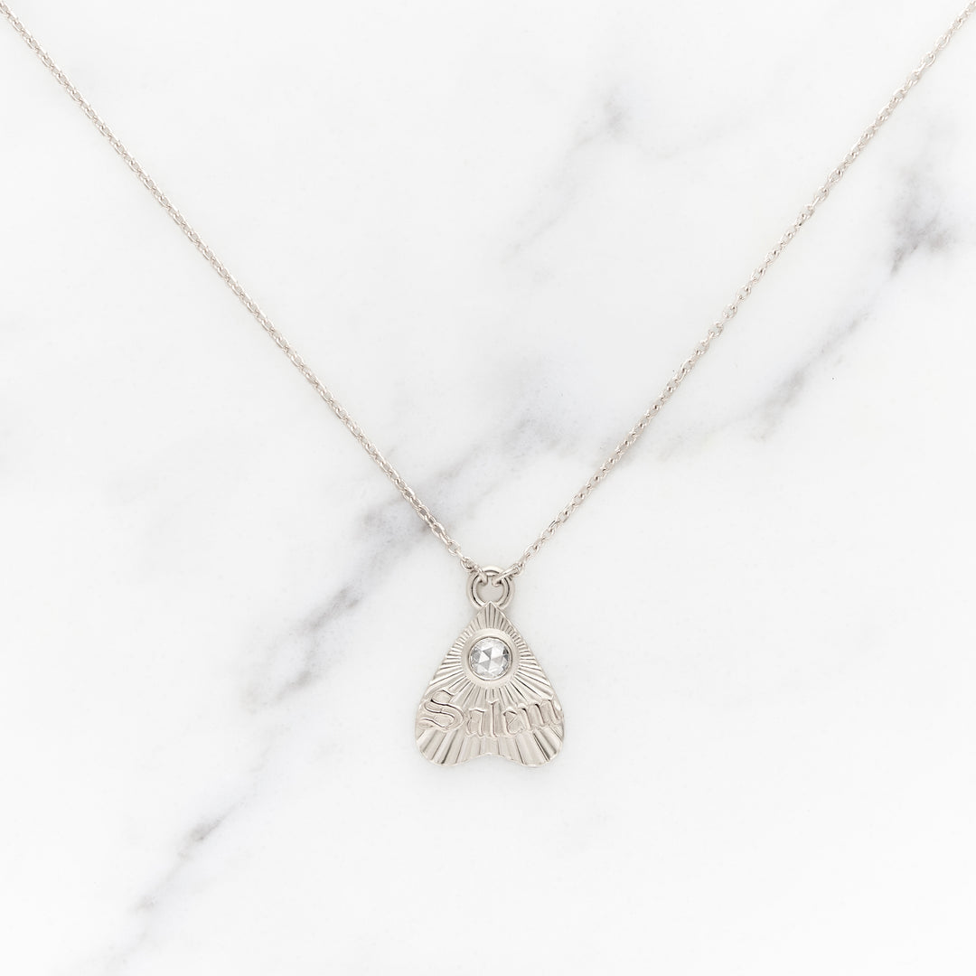 Gold Salem Diamond Planchette Necklace