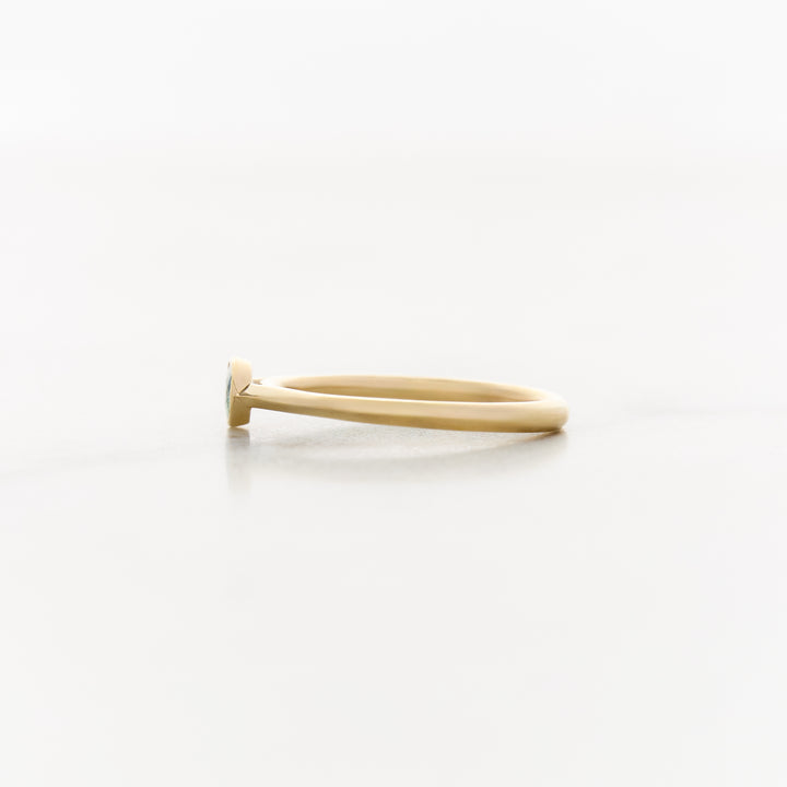 Petite Sapphire Bezel Ring
