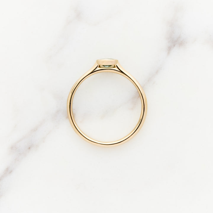 Petite Sapphire Bezel Ring