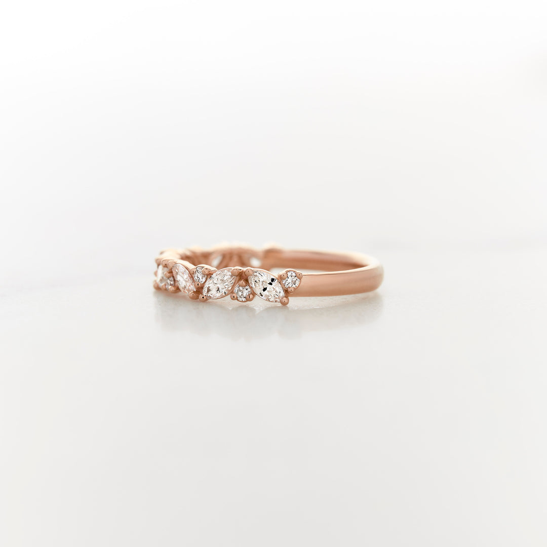Grande Lala Half Set Diamond Band