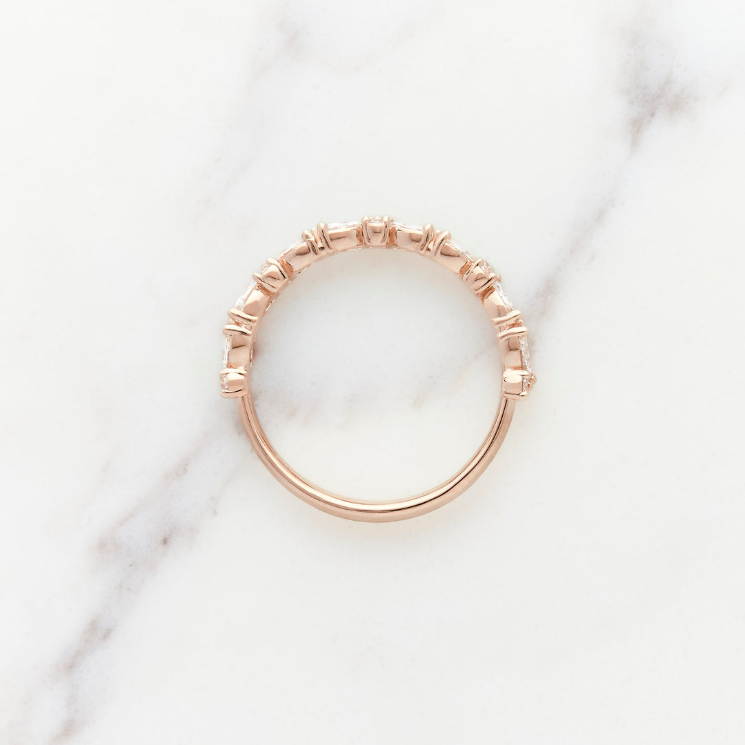 Grande Lala Half Set Diamond Band