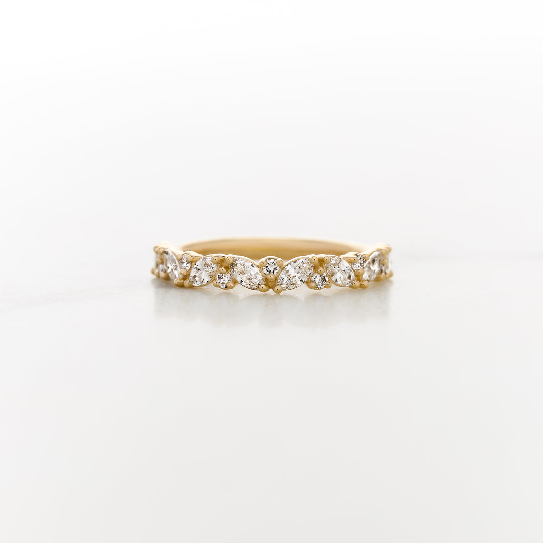 Grande Lala Half Set Diamond Band