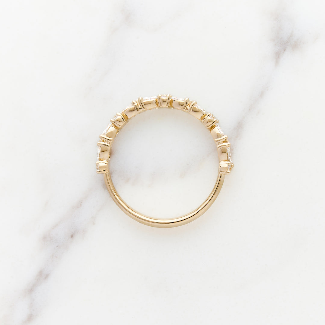 Grande Lala Half Set Diamond Band