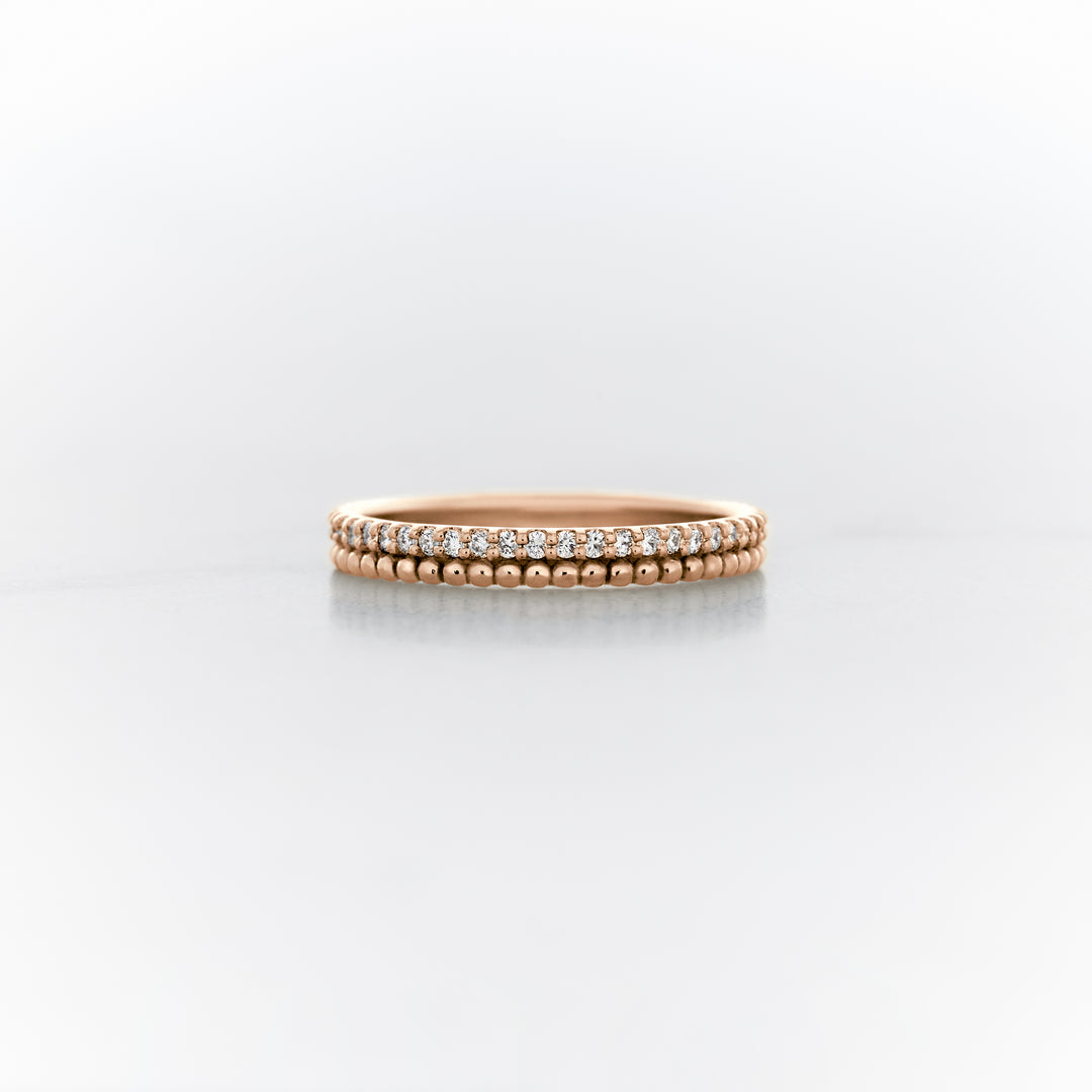 Medio Callisia Diamond Eternity Band