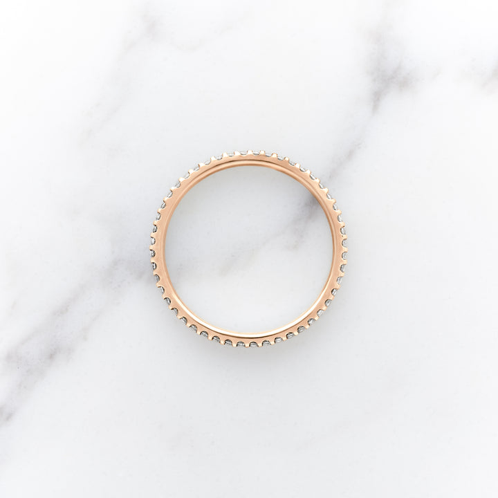 Medio Callisia Diamond Eternity Band