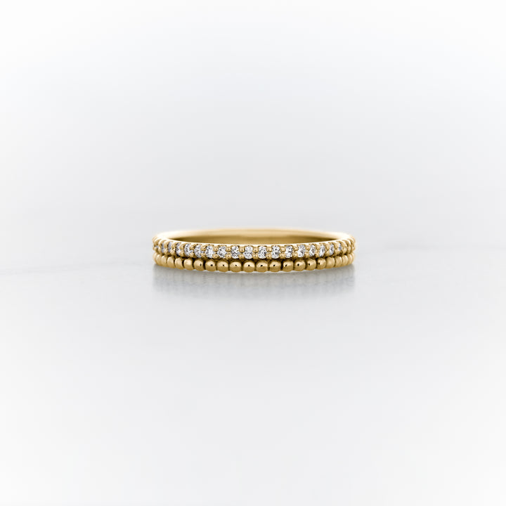Medio Callisia Diamond Eternity Band
