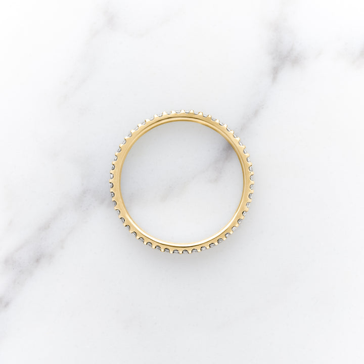 Medio Callisia Diamond Eternity Band