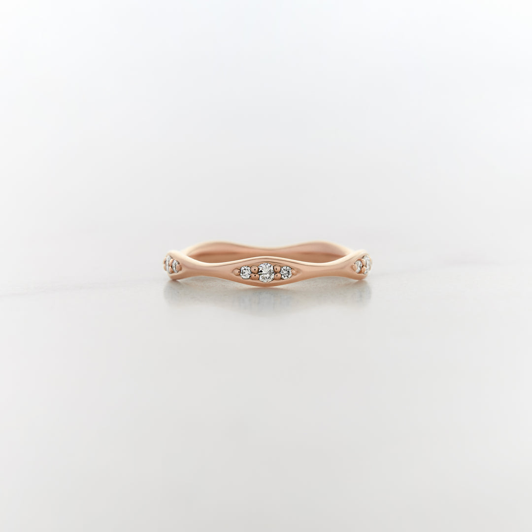 Sweet Pea Diamond Eternity Band